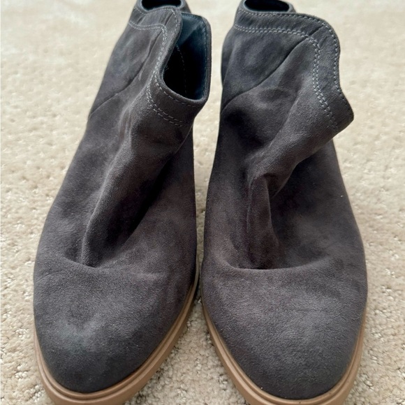 DOLCE VITA (DV)Women’s Grey Casual SlipOn Ankle Bootie BlockHeels Boots-Size 8.5 - Picture 3 of 8